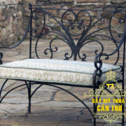 Ghế băng sắt mỹ thuật