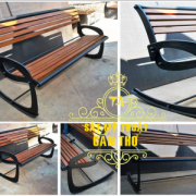 ghế băng sắt mỹ thuật