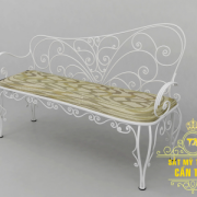 Ghế băng sắt mỹ thuật