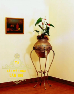 Kệ hoa sắt mỹ thuật