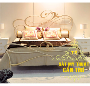 Giường sắt mỹ thuật