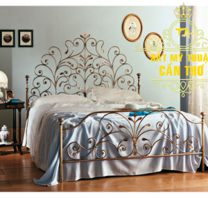 Giường sắt mỹ thuật