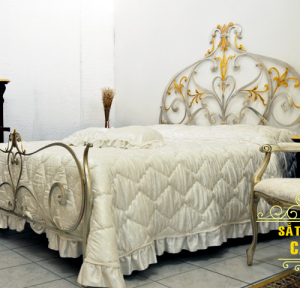 Giường sắt mỹ thuật