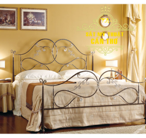 Giường sắt mỹ thuật