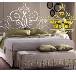Giường sắt mỹ thuật